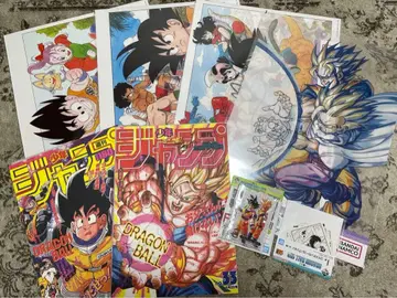 드래곤볼 제일복권 40th 클리어 포스터 아크릴 스티커