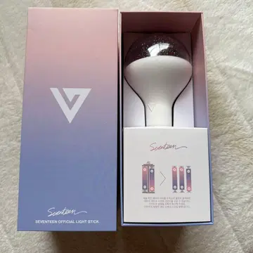 점등 확인 완료! seventeen 응원봉 ver1