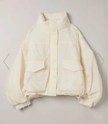 소매 2WAY 볼륨 숏코트