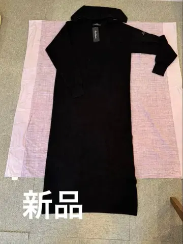 블랙 니트 원피스 M size 새상품