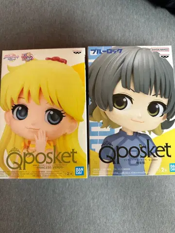 Qposket 프린세스 비너스 & 블루 록 세트