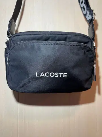 LACOSTE 블랙 숄더백