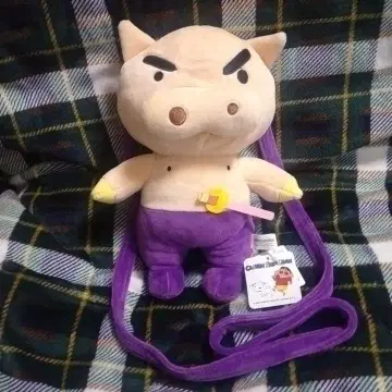 [ 레어 ] 부리부리자에몽 짱구는 못말려(크레용 신짱) 숄더 파우치