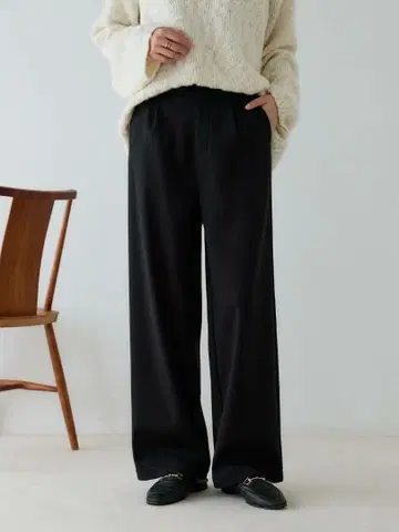 crewre 개버 플리스 웜 슬랙스