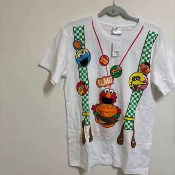 엘모 T셔츠 유니버설 스튜디오 재팬 반팔T셔츠 세서미 스트릿