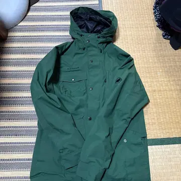 MAMMUT 마운틴 파카 M 다크 그린 구제 의류