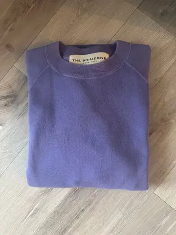 THE SHINZONE 신존 코먼 맨투맨 퍼플