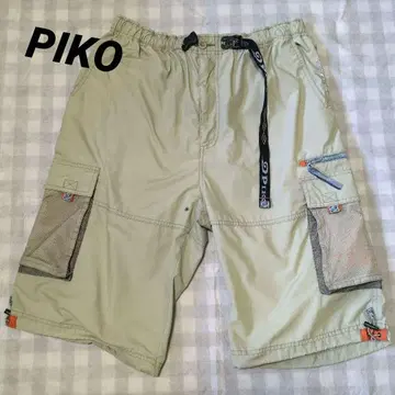 PIKO 카고 메쉬 포켓 숏팬츠