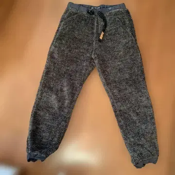 CUBE SUGAR 모코모코 플리스 조거 팬츠 그레이