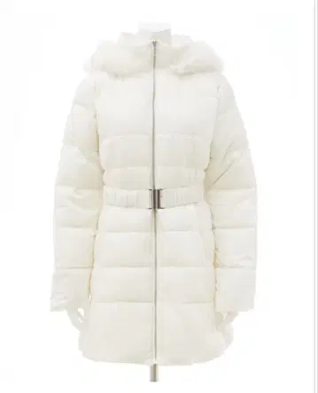 INGNI 퍼 포함 허리 벨트 다운 자켓