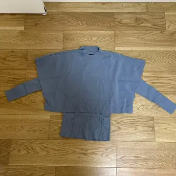 밴야드 스톰 블루 긴팔 니트 세트 프리 사이즈