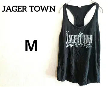 JAGER TOWN 블랙 탱크탑 [ M ]