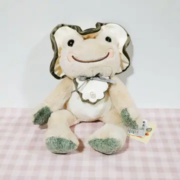 개구리 피클스 빈도르 봉제 인형 딸기와 굴