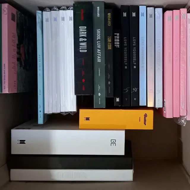 방탄 BTS album 앨범 24권 일괄(포카X)