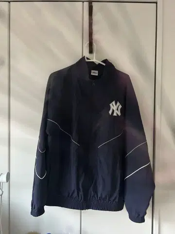뉴욕 양키스 나일론 자켓 네이비