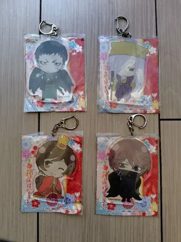 오늘부터 신령님 아크릴 홀더 4개 세트