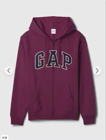 GAP 지퍼 후드티 XL 크라운 주얼