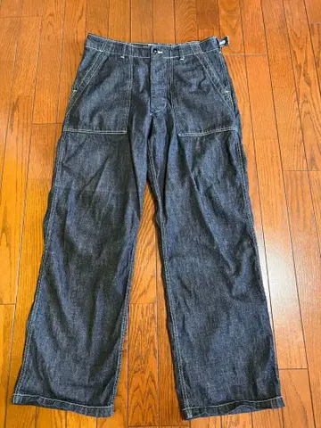리얼 맥코이 유틸리티 데님 트라우저 32인치 미사용 새상품
