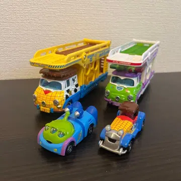 4종 세트! 토이스토리 토미카 파르스 트란포 디즈니 모터스