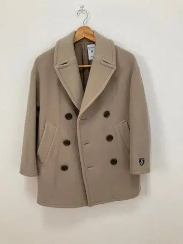 ORCIVAL 울 더블 코트 베이지