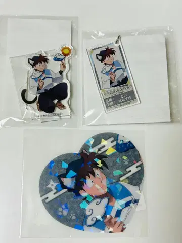 닌타마 난자타운 도이 한스케 키라키라 시트 아크릴 스탠드 키링