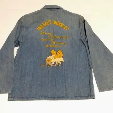 테일러 토요 에이징 가공 오키나와 점퍼 L 사이즈 미사용