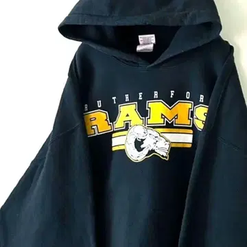 길단 라무즈 RUTHERFORD 맨투맨 후드티 L 블랙 구제 의류