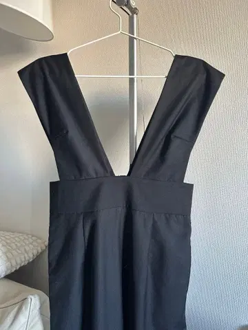 hinari 체크 점프수트 스커트