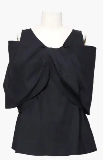 룰루트 츄나 트위스트 드레이프 디자인 오프숄더 셔츠