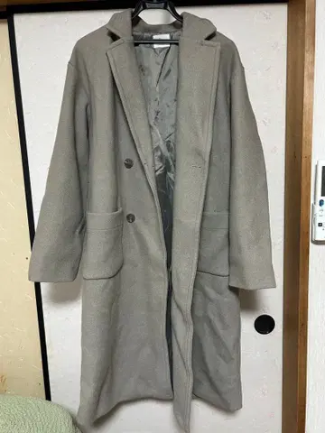 OHOTORO 그레이 롱 코트