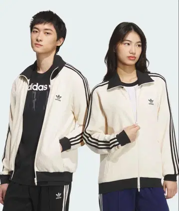 adidas 와플 트랙 자켓 S
