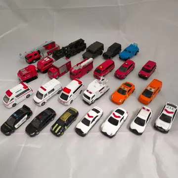 토미카 미니카 세트 구급차 소방차 순찰차