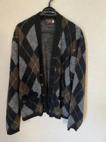 맥그리거 60's 가디건 커트 코베인 그런지