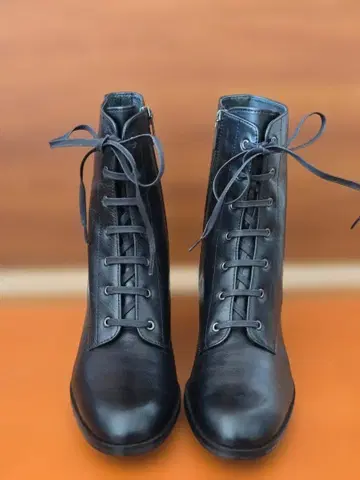 REGAL 레이스업 부츠 블랙 사이즈 25cm