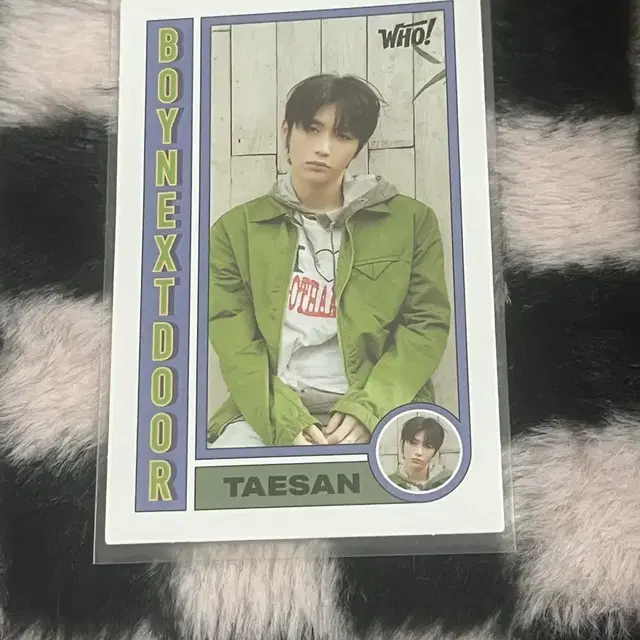 보이넥스트도어 보넥도 태산 위버스 앨범 포토카드 포카 양도합니다!