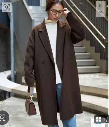 framework SUPER160s 더블 브레스트 코트