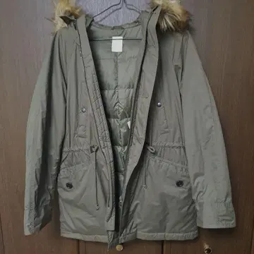 백 넘버 밀리터리 자켓 L 사이즈 카키