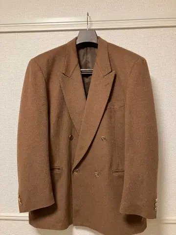 CROSS HAVEN 테일러드 자켓 캐시미어 브라운