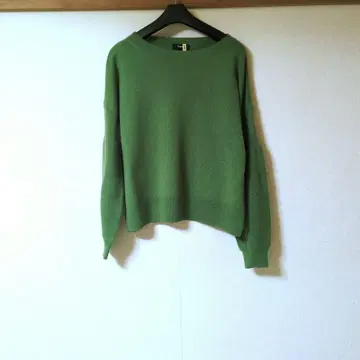 Theory 캐시미어 혼방 니트 스웨터 그린