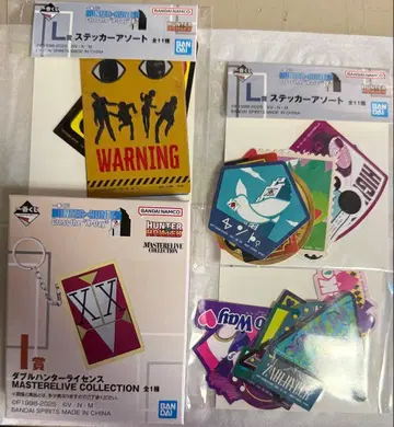 HUNTER x HUNTER 더블 헌터 라이선스 카드 스티커