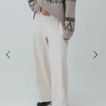 [택 포함 새상품] 2025 이번 시즌 렙심 겉기모 팬츠 오트밀