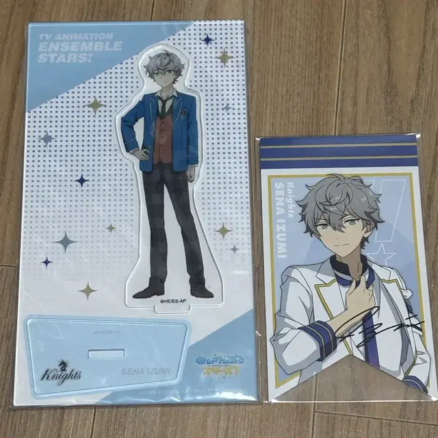 앙스타 세나 이즈미 교복 아크릴 스탠드 북마크 일괄