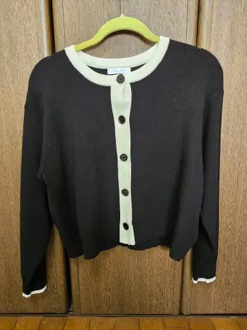 GLOBAL WORK 깔끔 크루넥 가디건