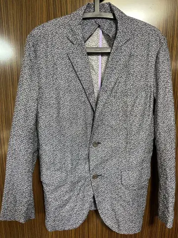 EPOCA 꽃무늬 네이비 계열 캐주얼 자켓 46