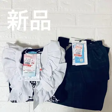 시마무라 4세트 탈부착 카라+맨투맨+스커트+레그 커버 누타.