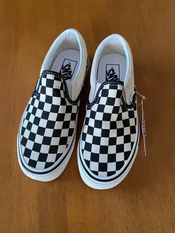 미사용 새상품 VANS/반스 체커 슬립온 (ANAHEIM)