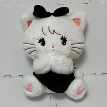 mikko BLACK RIBBON BIG 봉제 인형 무스