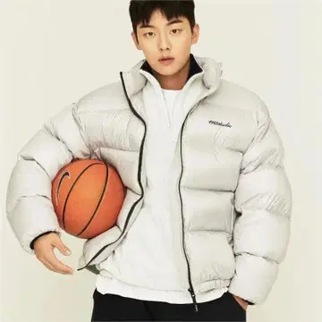 thisisneverthat 다운 자켓 M 라이트 그레이 Pertex