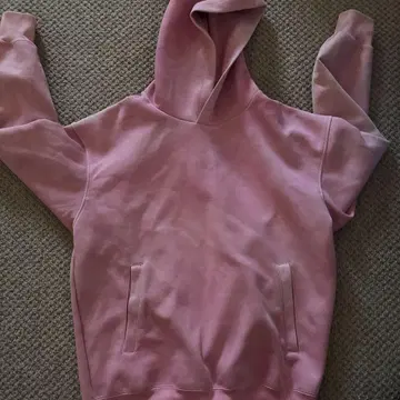 UNIQLO 핑크 후드 부착 후드티 M