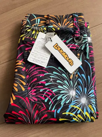 LavaMouth 불꽃놀이 패턴 팬츠 S 사이즈